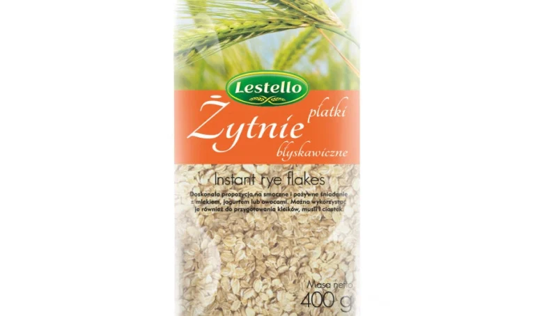 Płatki żytnie błyskawiczne 400g nowości